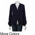 Karoo by Marc Eisen Women's Cashmere Long-sleeve Hoodie Sweater