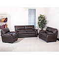 Wilshire Premium Italian Leather Sofa Set