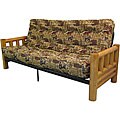 Yosemite Full Rustic Frame/ Westwind Splendor Mattress Futon Set