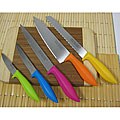 Chefs Bread Slicer Utility Swiss Style Knife (Set of 5)