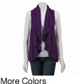Shu Shu Women's Pointelle Vest