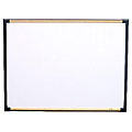 Boone 36 x 48-inch Black/Maple Frame Dry Erase Board