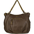Prada Cervo Brown Leather Tote
