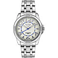 Activa Men's Silver Dial Silvertone Watch