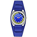 Activa Women's Blue Dial Blue Leatherette Watch