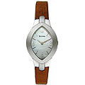 Accutron by Bulova Women's Brown Leather Watch
