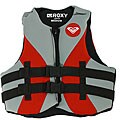 Roxy Women's Grey and Orange Fader Neo Vest