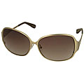 Marc by Marc Jacobs 061/S Gold Satin Women's Sunglasses