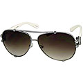 Marc by Marc Jacobs 064/S Unisex Ruthenium/ White Sunglasses