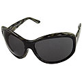 Tom Ford FT0047 'Fiona' Pearl Grey/ Silver Striped Sunglasses
