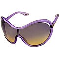 Tom Ford FT0095 'Dakota' Women's Lilac Plastic Sunglasses