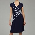 Connected Apparel Women's Sunburst ITY Dress
