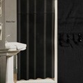 Mata Hari Black Shower Curtain