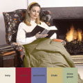 Down Alternative 230 Thread Count Lap Throw/ Travel Pillow Set