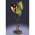 Tiffany-style Three Butterflies Table Lamp
