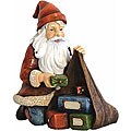 Santa Packing Gifts Statue