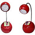 Sungale Red LED Desk Lamp with 3.5-inch Digital Picture Frame
