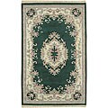 Set of 2 Hand-knotted Aubusson Wool Rugs (2' x 3')