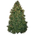 Faux Colorado Spruce 8-foot Pre-lit Christmas Tree