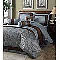 Milano Blue 7-piece Comforter Set