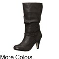 Damita K Women's 'Piper' Button Mid-calf Boots