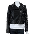 MO by Members Only Women's Faux Leather Moto Jacket