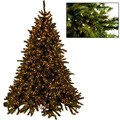 Faux 7.5-foot Super Bright Premium Clear Bulb Pre-lit Christmas Tree