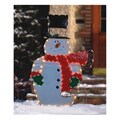  Pre-lit 42-inch Snowman Lawn Decoration
