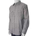 Outback Rider Men's Light Blue Plaid Western-style Shirt