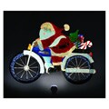 Pre-lit 42-inch Holiday Motorcycle Lawn Decoration