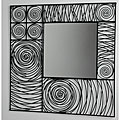 Wrought Iron Looping Mirror