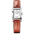 Baume & Mercier Hampton Women's Brown Leather Strap Watch