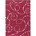 Hand-tufted Spiral Rug (6' x 9')