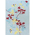 Hand-tufted Bluebird Rug (8' x 10')