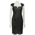 David Meister Women's Velvet Dress