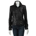 Jones New York Women's Layered Leather Jacket