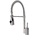 Brienza Modern Spring Chrome Kitchen Faucet