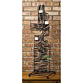 Twisted Wrought Iron Floor Sculpture
