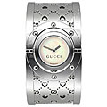 Gucci 112 Twirl Women's Stainless Steel GG Heart Watch