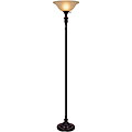 Torchiere Dark Bronze Floor Lamp