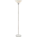 Torchiere White Floor Lamp