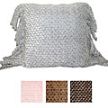 Estelle Decorative Honeycomb Faux Fur Pillow