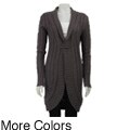 Elan Women's Flyaway Cardigan Sweater