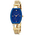 AK Anne Klein Women's Diamond-accented Goldtone Watch
