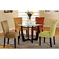 Empire Microfiber Parson Chairs (Set of 2)