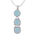 'Blue Dew' Chalcedony Necklace (India)