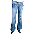 Diesel 'Wiggy' Light Blue Women's Wide-leg Jeans