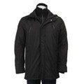 Kenneth Cole Men's Black Bonded Nylon Coat