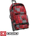 Ogio Bus 37-inch Bruno Plaid Rolling Duffel Bag