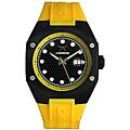Carrera Men's Yellow Rubber Band Sports Watch